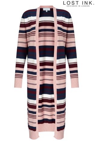 Lost Ink long stripe Cardigan